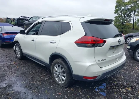 2019 Nissan Rogue Sv из США, поврежденный, VIN KNMAT2MV8KP514766